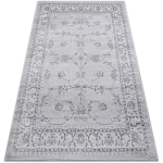 TAPIS MEFE MODERNE 2312 ORNEMENT, CADRE - STRUCTURAL DEUX NIVEAUX DE MOLLETON GRIS GREY 120X170 CM