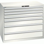 ARMOIRE 7 TIROIRS 1193X725X1000MM-CAPACITÉ 75KG-GRIS CLAIR - LISTA