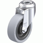BLICKLE - ROULETTE PIVOTANTE Ø 100MM BANDAGE CAOUTCHOUC SBR 110KG - LKRA-VPA 101K