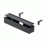 BOITE DE RANGEMENT MULTIBOX L - 605X105MM - STEELFORCE - POUR BUREAU - NOIR HETTICH