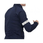 BRASSARD SLAP RÉFLÉCHISSANT DE SÉCURITÉ MATS 38 CM RFX - BLANC - ACCESSOIRES DE SÉCURITÉ PUBLICITAIRES