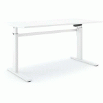 BUREAU RÉGLABLE ALUFORCE PRO 150 M - 180X80CM - BLANC - ACTIFORCE