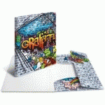 CHEMISE À ÉLASTIQUES 'ARTLINE', PP, A3, ARTWORK - LOT DE 5