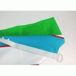 DRAPEAU OUZBÉKISTAN : DIMENSIONS - 40 X 60 CM