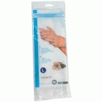 GANT EN COTON BLANC, S, BLANC - LA PAIRE - LOT DE 12