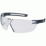LUNETTES DE PROTECTION INCOLORES ANTI-BUÉE ET ANTI-RAYURE X-FIT - GRIS UVEX