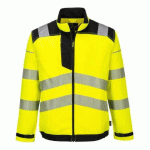 PORTWEST T500 VESTE HV PW3 JAUNE/NOIR - TAILLE S