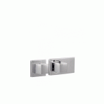 THERMOSTATIQUE À ENCASTRER BLOCK SYSTEM AVEC FERMETURE ET RÉGLAGE DU DÉBIT (1 VOIE) - TRES 20725199