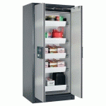 ARMOIRE SÉCURITÉ Q-PEGASUS-90 Q90.195.090.WDAC GRIS/ARGENT - ASECOS