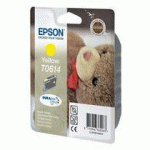 CARTOUCHE IMPRIMANTE JET D'ENCRE JAUNE EPSON T0614 - C13T061440