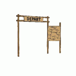 PANNEAU DE DÉPART ET INFORMATION - MANUTAN COLLECTIVITÉS