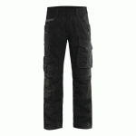 PANTALON DE TRAVAIL SERVICES STRETCH NOIR/GRIS FONCÉ TAILLE 54C - BLAKLADER