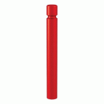 POTELET AGGLO Ø 102 MM - ZINC ROUGE 3020 - PROCITY