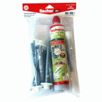 SCELLEMENT CHIMIQUE - BI-COMPOSANT - SANS STYRÈNE - EN KIT - FIS HT FISCHER