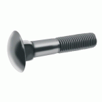 VIS MÉTAUX TÊTE RONDE COLLET CARRÉ - INOX A2 - 6X40 - BOITE 200 ACTON