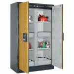 ARMOIRE SÉCURITÉ Q-CLASSIC-90 Q90.195.120.MM GRIS/JAUNE