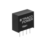 TRACOPOWER TBA 1-0310 CONVERTISSEUR CC/CC POUR CIRCUITS IMPRIMÉS 260 MA 1 W NBR. DE SORTIES: 1 X CONTENU 1 PC(S) Q085312