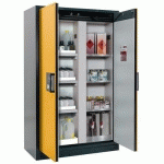 ARMOIRE SÉCURITÉ Q-CLASSIC-90 Q90.195.120.MV GRIS/JAUNE