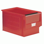 BAC À BEC INDUSTRIEL - LONGUEUR 500 MM - 38 L - ROUGE - MANUTAN COLLECTIVITÉS