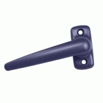 BÉQUILLE SIMPLE À SAILLIE RÉDUITE SUR ROSACE HORUS - ANTHRACITE GRANITÉ FAPIM