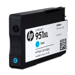 CARTOUCHE HP 951 XL CYAN POUR IMPRIMANTES JET D