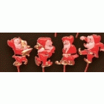DÉCORATION DE BÀ»CHES PÂTISSIÈRES LUTINS ROUGES DÉCORÉS