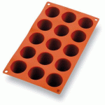 GASTROFLEX PLAQUE GN 1/3 325X176 DE 15 DARIOLES RONDES 4.5 CM