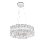 SLAMP ACCORDÉON SUSPENSION LED BLANCHE 2 700 K