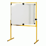 TABLEAU AXE PIVOTANT MIXTE (1 FACE VERTE / 1 FACE BLANCHE) 100 X 120 CM.