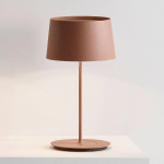 VIBIA WARM 4896 LAMPE À POSER, Ø 22 CM, MARRON