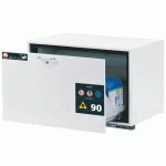 ARMOIRE SÉCURITÉ SOUS PAILLASSE UB-S-90 UB90.060.089.S BLANC - ASECOS