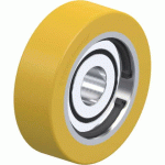 BLICKLE - GALET GUIDE Ø 80MM BANDAGE POLYURÉTHANE PU 230KG - FSTH 80X25/20-15K