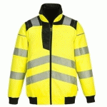 BLOUSON PW3 HAUTE VISIBILITÉ 3-EN-1 PW30 NOIR/JAUNE M - PORTWEST