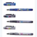 CLAIREFONTAINE STYLO PLUME KINNA POINTE IRRIDIUM. 3 DÉCORS ASSORTIS. LIVRÉ EN BOITE PRÉSENTOIR