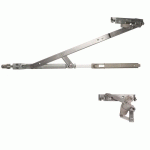 KITS MAGICUBE 130 -PAUMELLES INVISIBLES POUR OSCILLO-BATTANT ALUMINIUM DROIT - COMPAS 700-1700 MM FAPIM