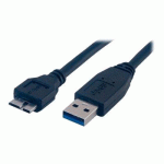 MCL 1.8M USB3.0 CÂBLE USB 1,8 M MICRO-USB B USB A NOIR
