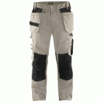 PANTALON DE TRAVAIL ARTISAN BEIGE/NOIR TAILLE 56C - BLAKLADER