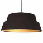 DUOLLA SUSPENSION GALAXY, INTÉRIEUR DORÉ, EXTÉRIEUR NOIR