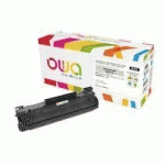 TONER OWA COMPATIBLE HP 36A-CB436A NOIR POUR IMPRIMANTE LASER