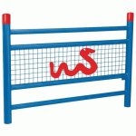 BARRIÈRE LINEA SPÉCIALE ECOLE 1.57 M SERPENT GALVA BLEU 5010 - PROCITY