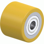 BLICKLE - GALET DE TRANSPALETTES Ø 82MM BANDAGE POLYURÉTHANE PU 590KG - HTH 82X65/20-65K