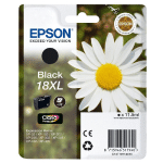 EPSON 18XL 'PÂQUERETTE' CARTOUCHE D'ENCRE ORIGINALE GRANDE CAPACITÉ CLARIA HOME (C13T18114012) - NOIR