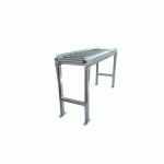 KIT CONVOYEUR RLX ACIER 400X60X2000 AVEC PIEDGUIDE - SOMEFI