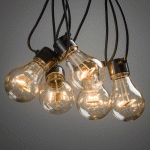 KONSTSMIDE CHRISTMAS GUIRLANDE LUMINEUSE LED À 10 LAMPES, TRANSPARENT