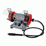 MINI TOURET DOUBLE Ø 75 MM - 120W + ACCESSOIRES - DSM75SET_230V HOLZMANN