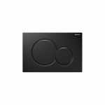 PLAQUE DE DÉCLENCHEMENT SIGMA 01 NOIR POUR RÉSERVOIR UP320 / UP720 - GEBERIT - 115.770.DW.5