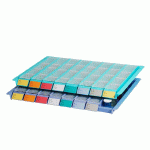 PLATEAU PILULIER 600 X 400 VIDE VERT - MANUTAN COLLECTIVITÉS