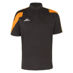 POLO ACTION - ELDERA - NOIR/ORANGE