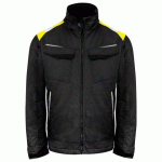 PROJOB 5428 PADDED SERVICE JACKET POLYCOTON JAUNE/NOIR - TAILLE XS