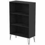 RANGEMENT HAUT JAVA : 120 X 160 X 45 CM OUVERT NOIR - MANUTAN COLLECTIVITÉS